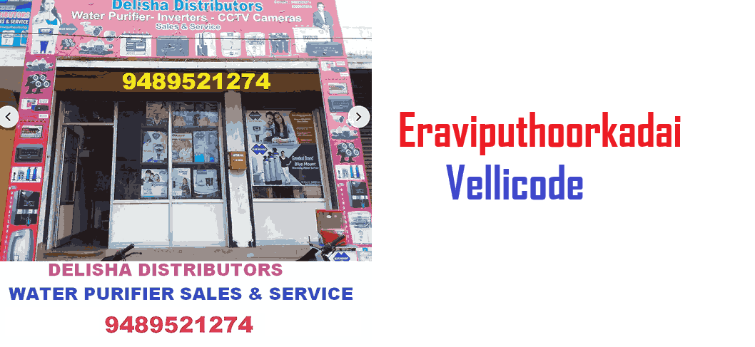 Delisha Distributors RO Water Purifier dealers in Eraviputhoorkadai
